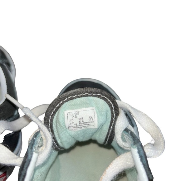 Kids Black Old Skool Vans, size 2.5 - Picture 4 of 4